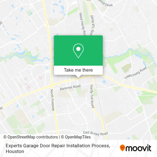 Experts Garage Door Repair Installation Process map