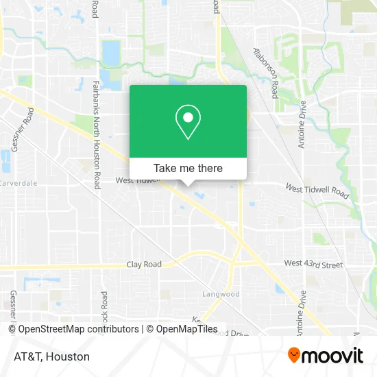 At&T map