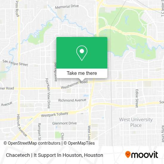 Chacetech | It Support In Houston map