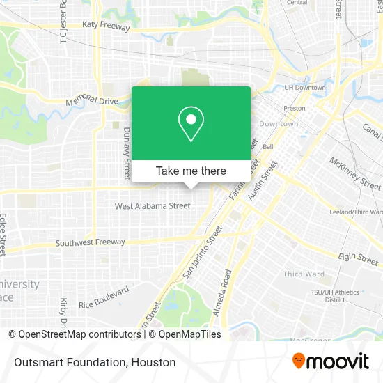 Outsmart Foundation map