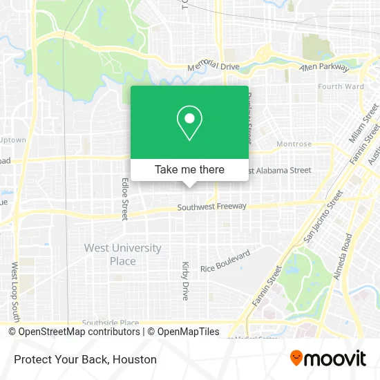 Protect Your Back map