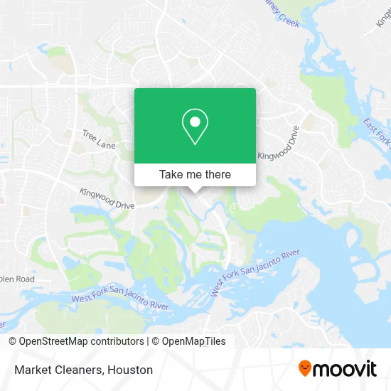 Market Cleaners map