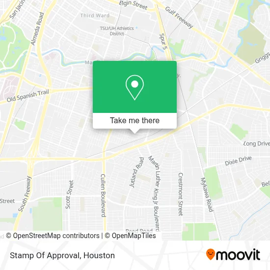 Stamp Of Approval map