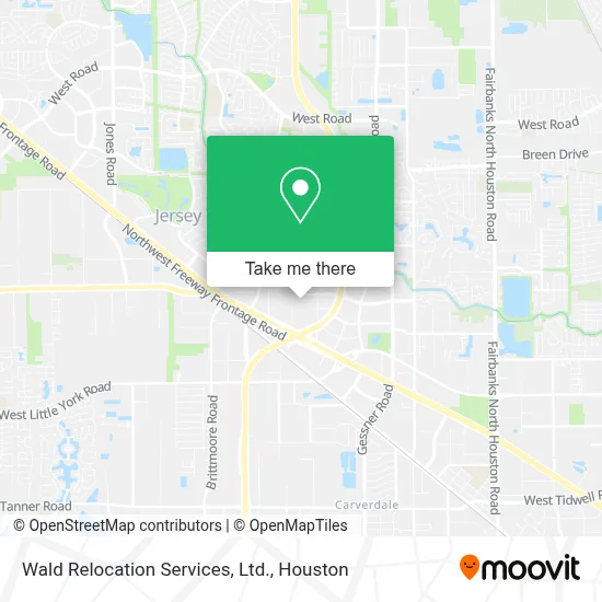 Wald Relocation Services, Ltd. map