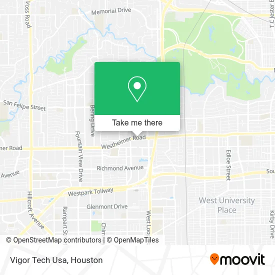 Vigor Tech Usa map