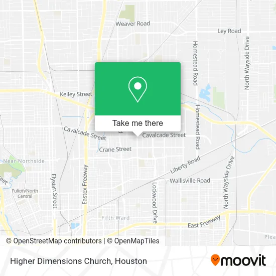 Higher Dimensions Church map
