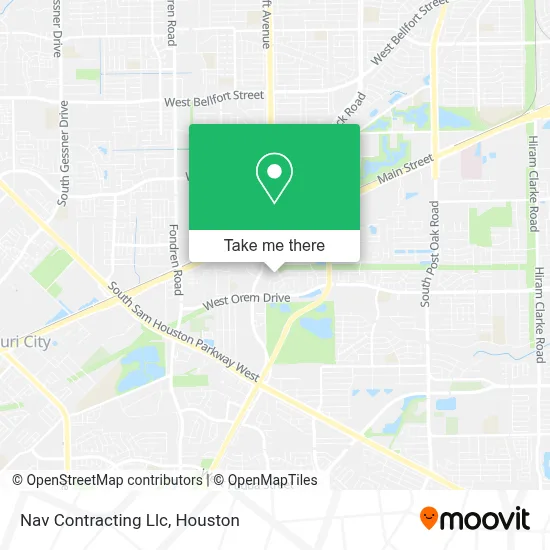Nav Contracting Llc map