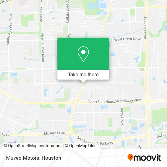 Muveo Motors map
