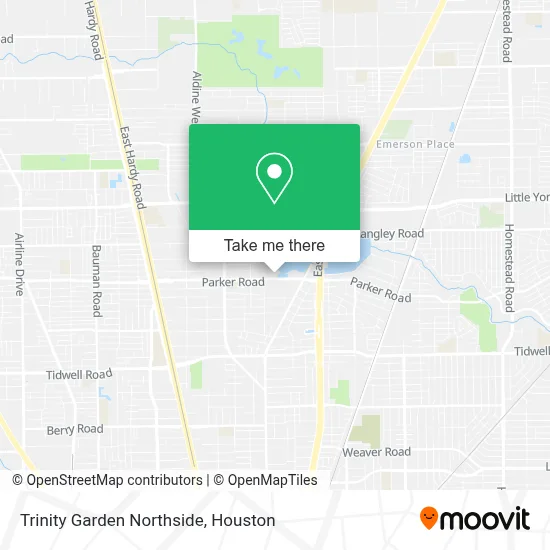 Trinity Garden Northside map