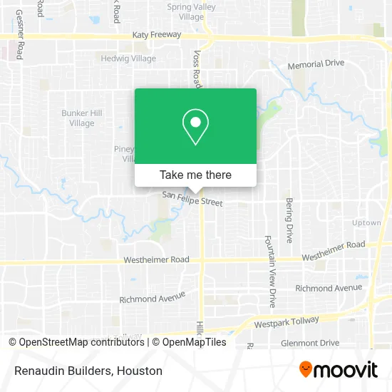 Renaudin Builders map