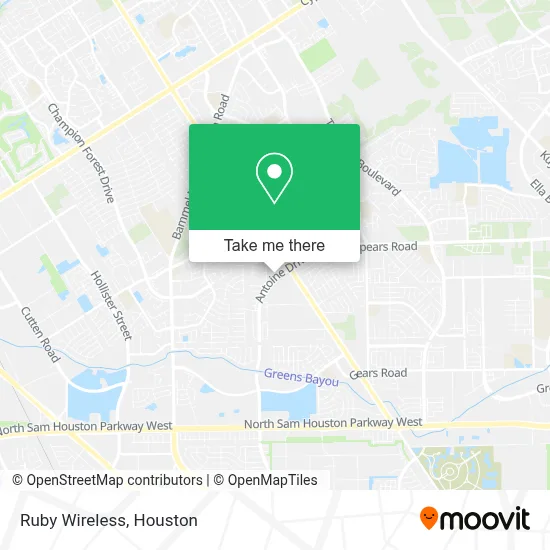 Ruby Wireless map
