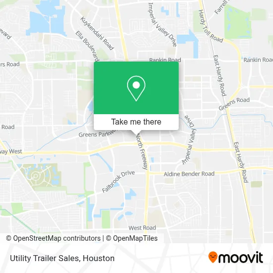 Utility Trailer Sales map
