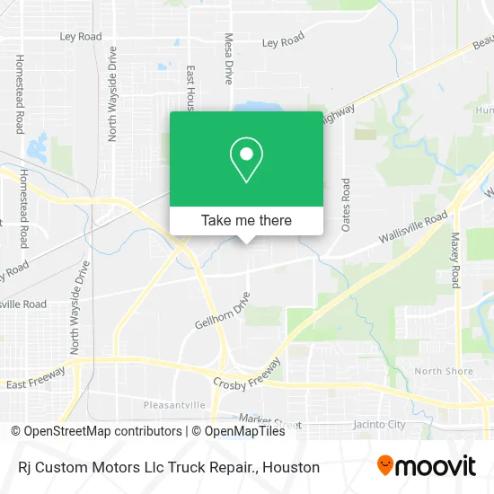 Rj Custom Motors Llc Truck Repair. map