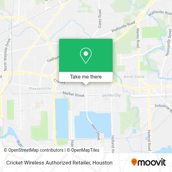 Cricket Wireless Authorized Retailer map