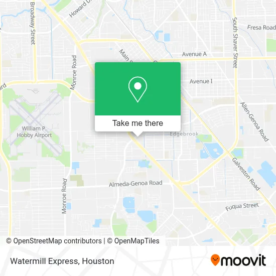 Watermill Express map