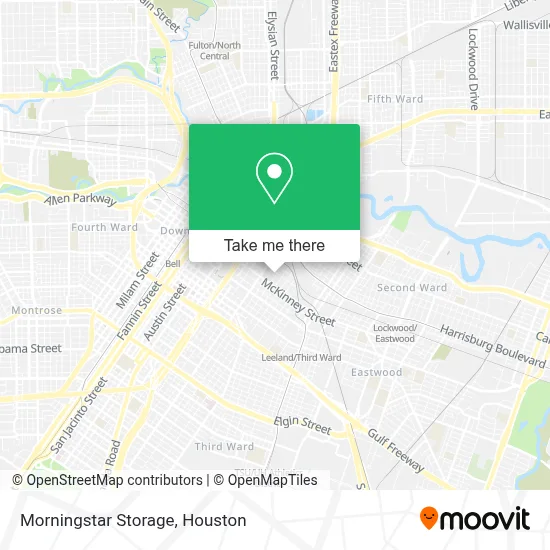 Morningstar Storage map