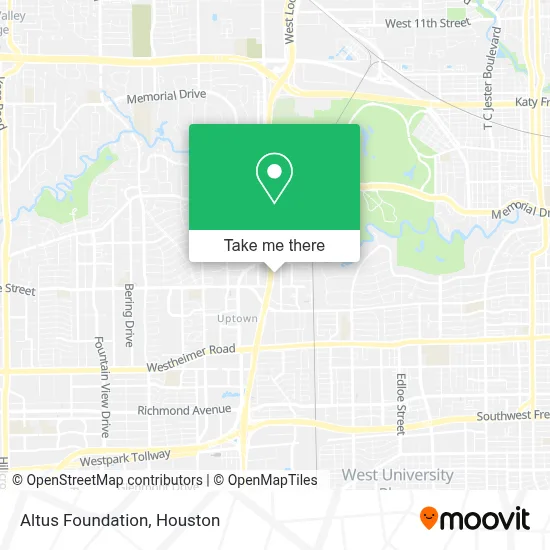 Altus Foundation map