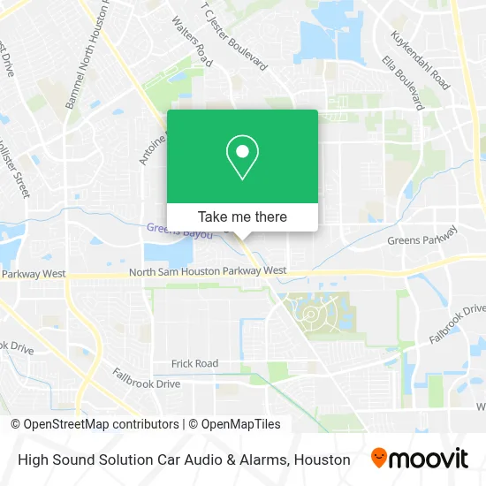 High Sound Solution Car Audio & Alarms map