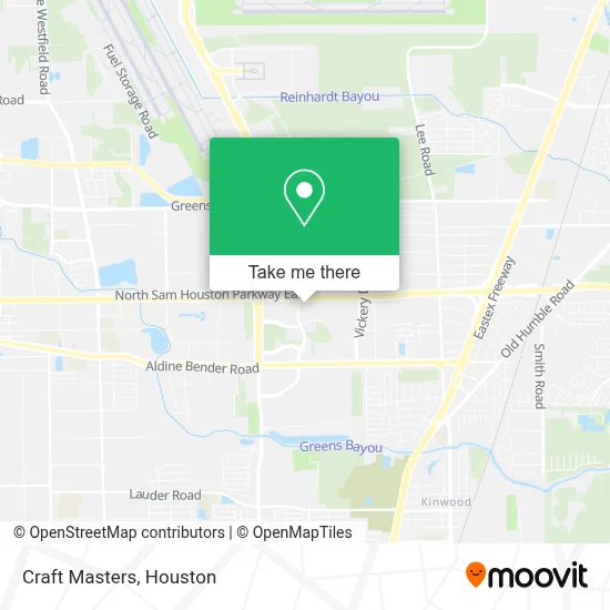Craft Masters map
