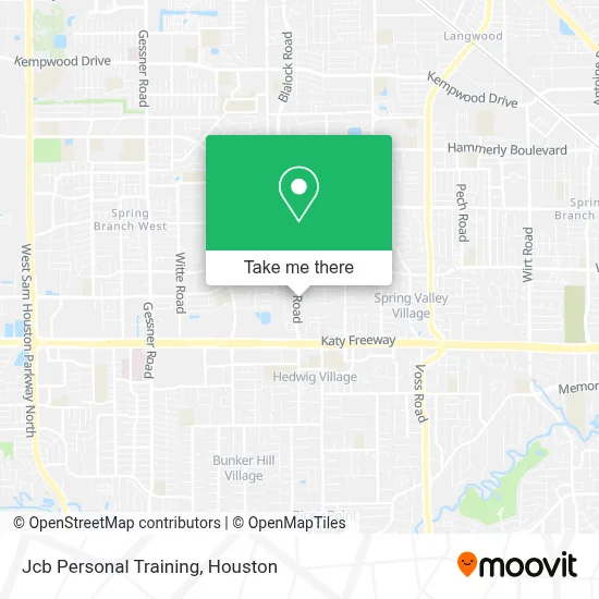 Jcb Personal Training map