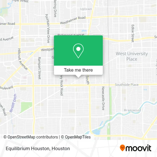 Equilibrium Houston map