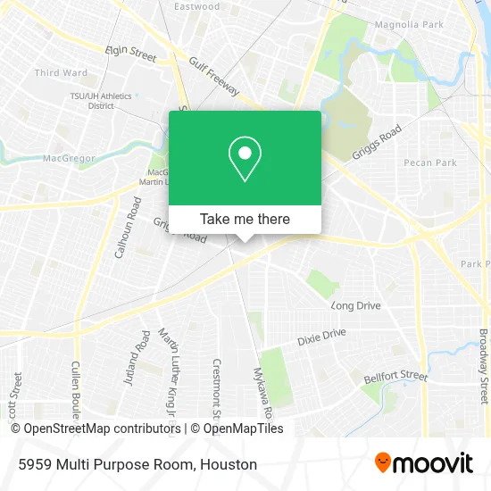 5959 Multi  Purpose Room map