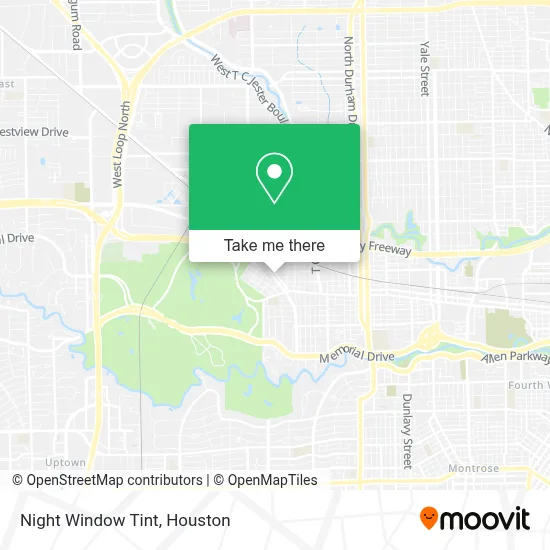 Night Window Tint map