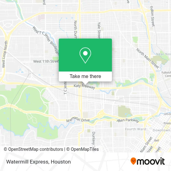 Watermill Express map