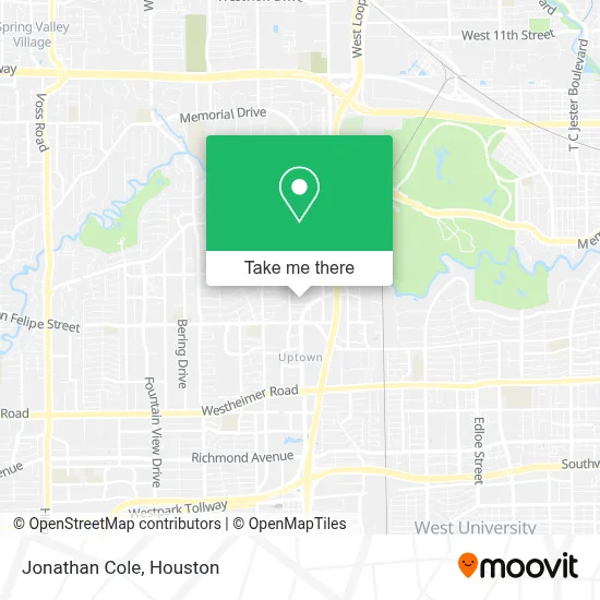 Jonathan Cole map