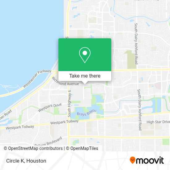 Circle K map