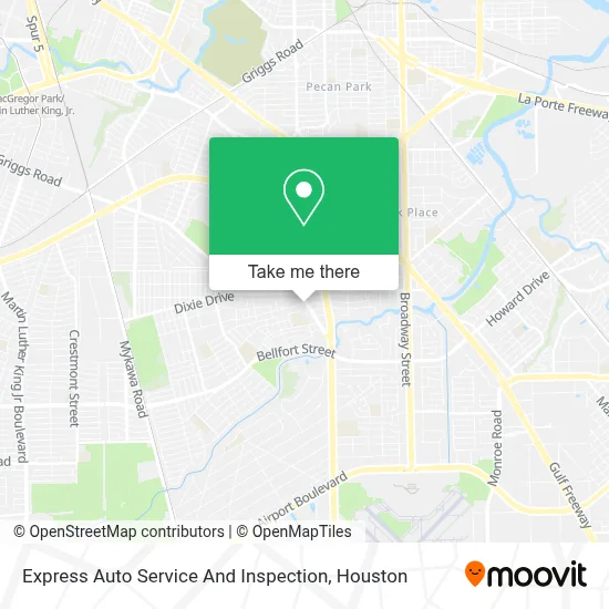 Express Auto Service And Inspection map