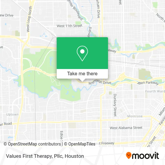 Values First Therapy, Pllc map