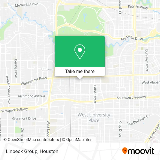 Linbeck Group map