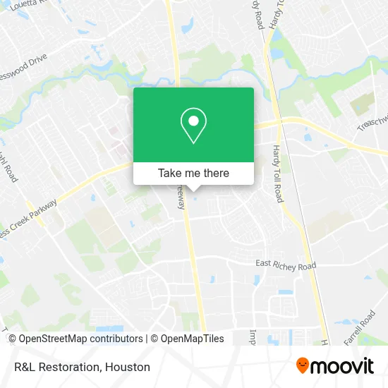 Mapa de R&L Restoration