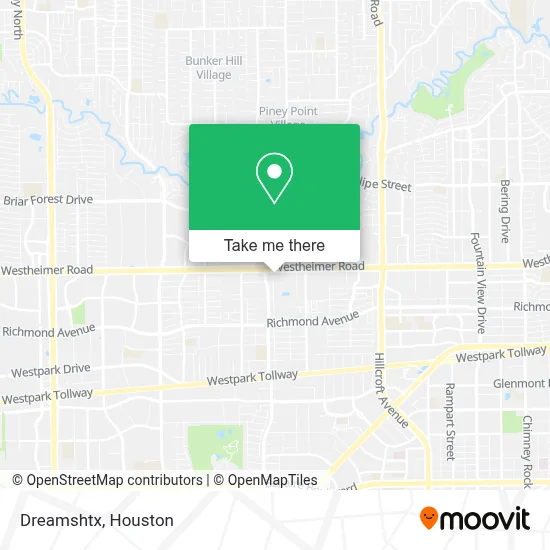 Dreamshtx map