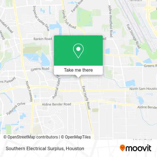 Southern Electrical Surplus map