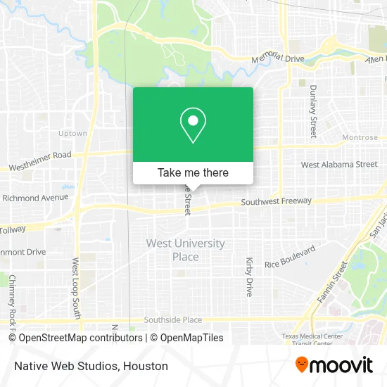 Native Web Studios map