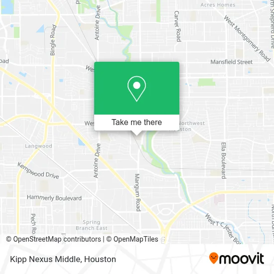 Kipp Nexus Middle map