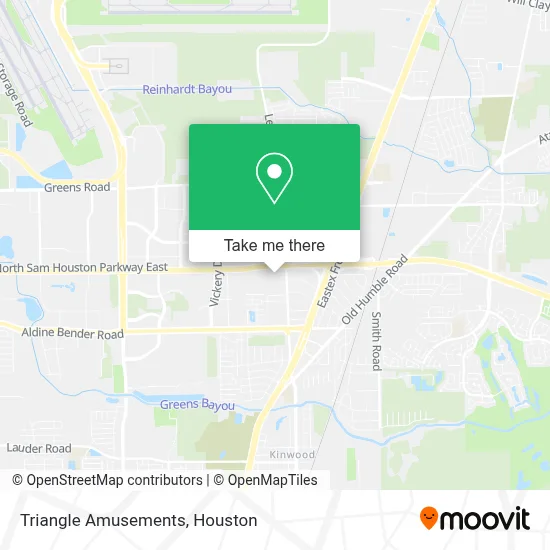 Triangle Amusements map