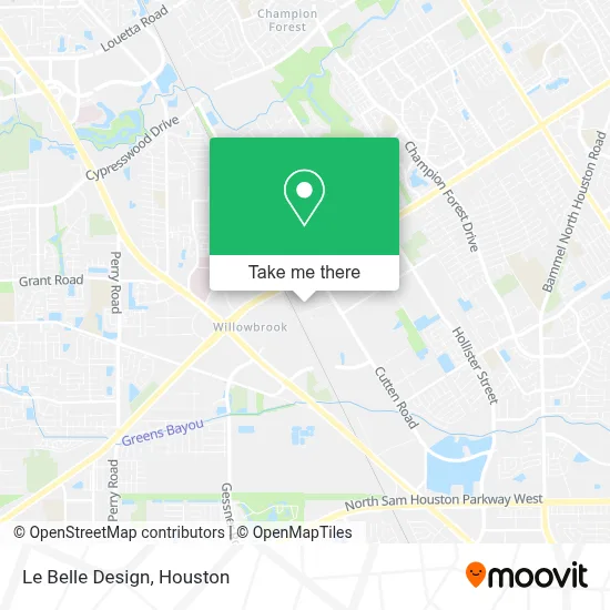 Le Belle Design map