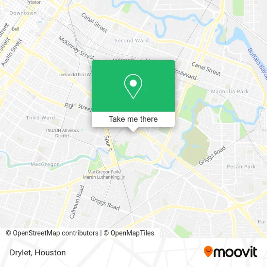 Drylet map