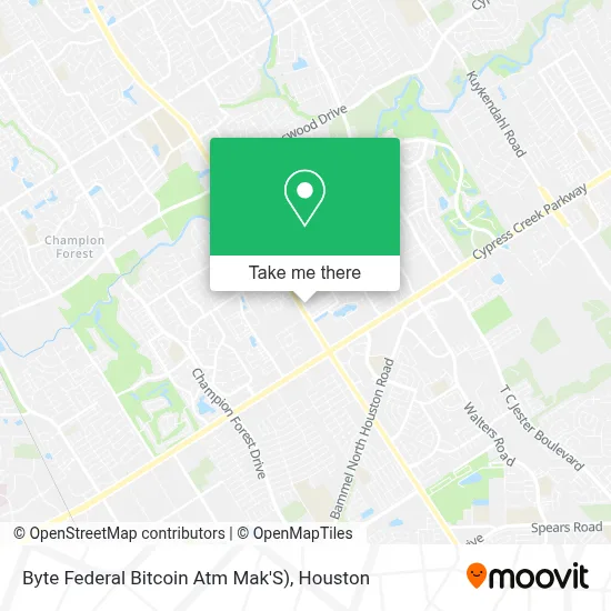 Byte Federal Bitcoin Atm Mak'S) map