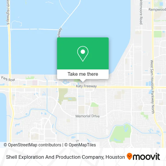 Shell Exploration And Production Company map