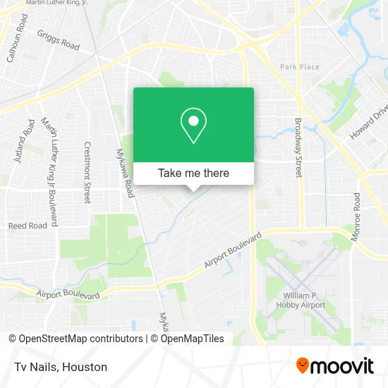 Tv Nails map