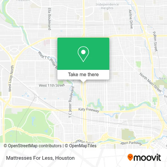 Mattresses For Less map