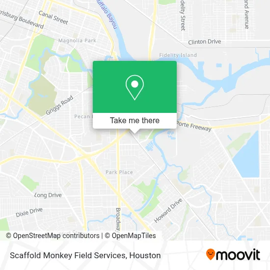 Scaffold Monkey Field Services map