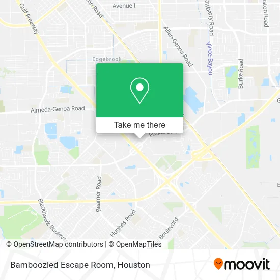 Bamboozled Escape Room map