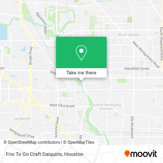 Frio To Go Craft Daiquiris map