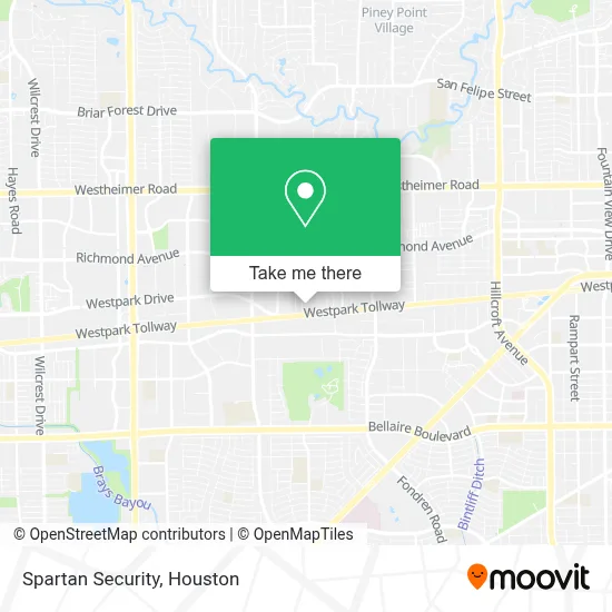 Spartan Security map