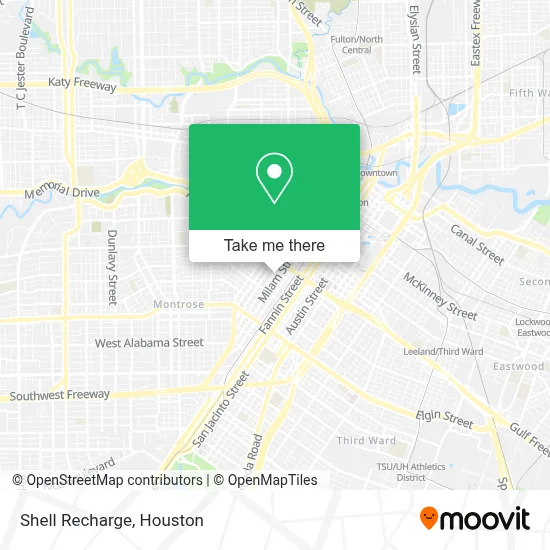 Shell Recharge map